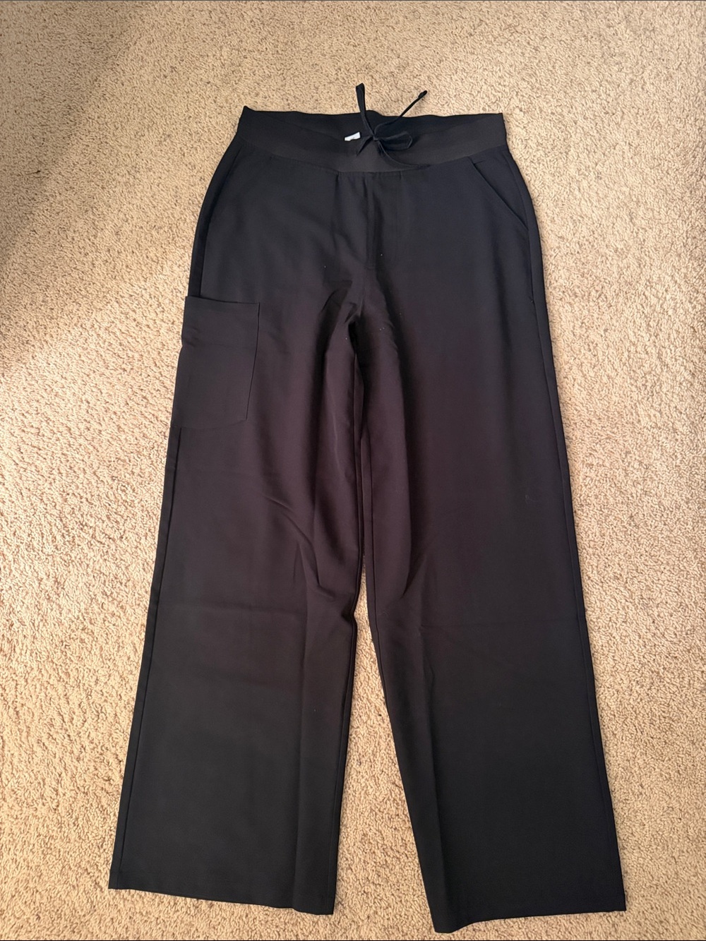 Women’s mandala wide leg scrub pants